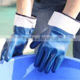 Nmsafety Blue Nitrile Heavy Duty Oil-resistant Working Gloves thumbnail-2