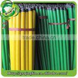 Color Top/cap and Italia Screw Pvc Coated Wooden Bromm Handle thumbnail-4