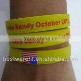 Glowing in Dark Bulk Cheap Adult Silicone Bracelets thumbnail-4