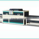 Auto Vacuum Curved Surface Covering Machine SH-2300A-2Z With Working Table Size 2300x1100mm*2 and Total Power 25kw