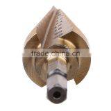 Metal Drilling Round Shank Straight Flute Hss Step Drill Bit Set thumbnail-4