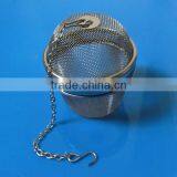 Hot Sale New Design Stainless Steel Tea Strainer/Tea Ball thumbnail-1