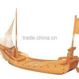 Hinoki Wood Tairyo Sashimi Ship Boat Natural Color thumbnail-1