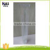Factory Supply Plastic With Cap Clear Cylinder Tube for Storage PVC Pipe Packing
