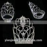 Princess Rhinestone Flower Crown Tiaras H172-172 thumbnail-2