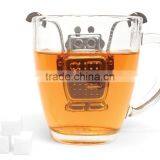 WCMY022 304 Material Mesh Tea Ball Tea Infuser Tea Strainer Robot Tea Infuser and Drip Tray thumbnail-2