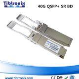 Chinese QSFP BD SR 40Gb/s 100m QSFP+ Bi-Di Duplex LC 850/900nm MMF for FTTH