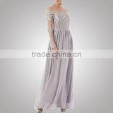 Latest Design Fashionable Preppy Style Evening Dress Long Sleeve Women For Youth thumbnail-5