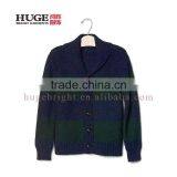 Stripe Cardigan Woolen Sweater Designs For Kids thumbnail-1