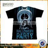2016 Hot Selling T-shirts With Amazing Patterns Mens Custom Halloween Party Clothing Wholesale Sublimation Printing Apparel thumbnail-2