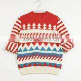Wholesale Price Stock Children Knitting Sweater Knitwear With Pattern Little Kids Spring Clothings thumbnail-2