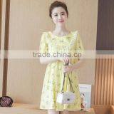 Zm51266a Short Sleeve Summer Cotton Elegant Maternity Dress thumbnail-5