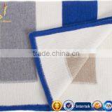 Super Soft Luxury Intarsia Knitted Cashmere Warm Baby Blanket thumbnail-1