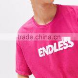 OEM Service Men Cotton Pink t Shhirt Manufacturing thumbnail-3