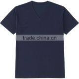 Mens V-Neck T-Shirt, 100% Ctn, S/J, 160 Gsm