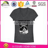 95% Cotton 5% Elastane t Shirt Custom t Shirt With Wholesale Price thumbnail-2