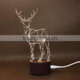 Fashion Glittering Christmas Deer LED Table Lamp thumbnail-4