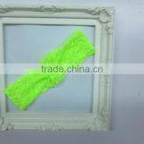 New Boutique Gold Yellow Elastic Headbands For Girl Baby Hair Accessories thumbnail-1