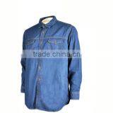 Popular Blue Casual Shirt Desgin For Men thumbnail-2