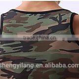 Stylish 2017 New Camo Tank Top/ Slim Fit Tank Top /Color Binding Tap Top T1701011 thumbnail-5