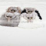 Girls FoxType Rabbit Fur Fashion Envelope Bag thumbnail-4