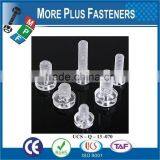 Made in Taiwan Transparent Nylon Plastic Screw thumbnail-5