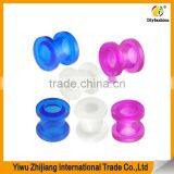 Screw Flesh Tunnels Ear Plugs Acrylic Stretching Body Piercing Jewelry thumbnail-3