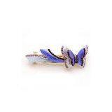 Beautiful Alloy Butterfly Hair Barrette thumbnail-1