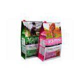 Green Flat Bottom Plastic Bags Slider Pouch With Reclosable Zipper