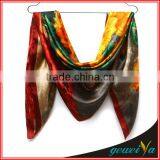 New Coffee Flower Digital Indian Scarf thumbnail-1