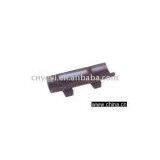 Footed Carbonized Japanese Ikebana Bamboo Flower Vase thumbnail-1