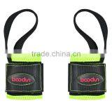 Black Nylon Protection Sports Wrist Band/ bt Hot Sell 3 Color Weight Lift Protection Wrist Belt