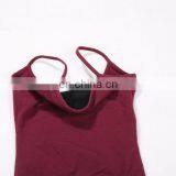 Wholesale Dark Red Strap Women Yoga Wear thumbnail-4