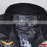 2015 Latest Fashion Men Warm Leather Motorcycle Jacket thumbnail-4