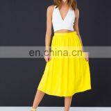 2015 Fashion Women One Piece Chiffon Skirt Party Wear Skirt Design thumbnail-2