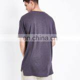 Factory Blank Distressed Short Sleeve Mens 100% Cotton t Shirts thumbnail-1
