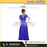 Simple Halloween Party Wear Fustan With Beautiful Unique Embroidery Design 6557 thumbnail-6