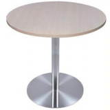 Quality Modern Round Restaurant Table with melamine table top