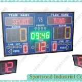 Wireless Electronic Digital Baketball Scoreboard and 24 seconds Shot Clock