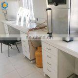 Pharmaceutical Laboratory Wooden Work Bench With Epoxy Resin Tabletop