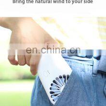 2021 Hot Sell Handheld Mini Fan Rechargeable Battery Fan USB Mini Folding Fan Low Noise Cute thumbnail-5