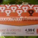 High Range Customized PVC Laser Card