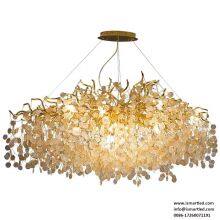Scandinavian Luxury Crystal Light Living Room Bedroom Chandelier Light thumbnail-2