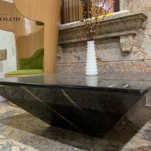 Factory Directly Sell Quartz Stone Top Dining Tables thumbnail-3