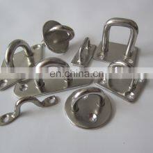 Stainless Steel Round Pad Eye for Marine, Industrial Architectural Uses, Mooring Plate or Eye Plate thumbnail-2