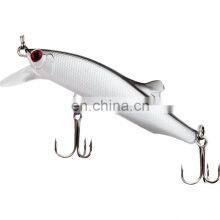 New Design 80mm 26g High Quality Plastic Lures Peche Mer Pesca en el Mar Long Shot Sea Bass Fishing Minnow thumbnail-2
