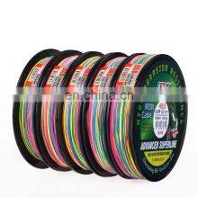 Wholesale 4 Strands High Strength 100m PE Fishing Line Multicolored Super Strong Seawater Ocean Boat Fishing Line thumbnail-1