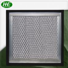 Galvanized Frame 610*610*292mm H14 Deep Pleated Hepa Filter for Clean Room
