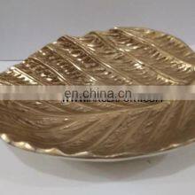 Brass Antique Leaf Bowl thumbnail-4