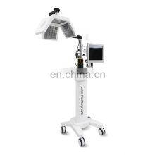 Diode Laser Hair Growth Hair Loss Treatment Machine Red Light Therapy With Scalp Hair Follicle Detection Beauty Equipment thumbnail-5